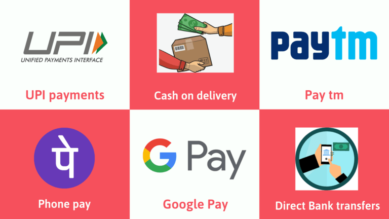 Different payment options for online cake delivery in mumbai
